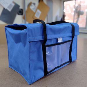 Blue equipment bag